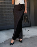 Load image into Gallery viewer, Women&#39;s Satin Leopard Print Skirts (Long)