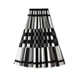 Load image into Gallery viewer, Women&#39;s Pleated Plaid A-Line Skirts (Midi)